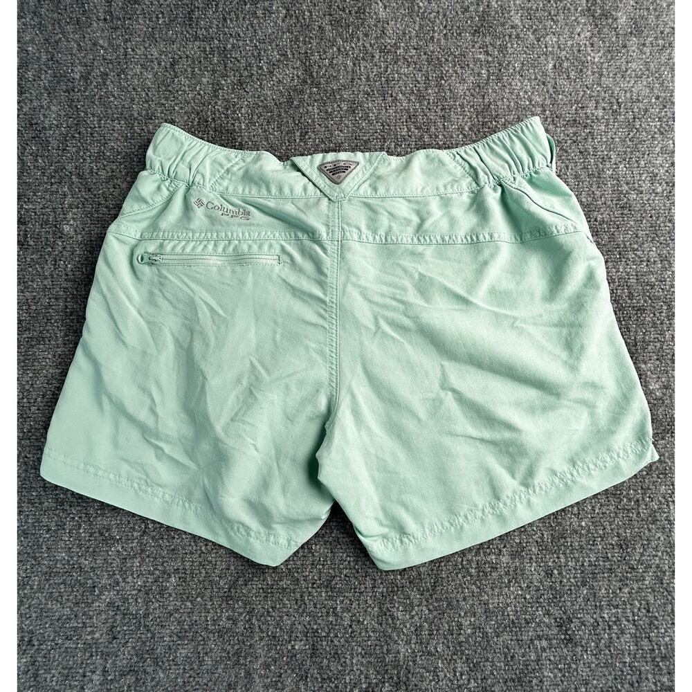 Columbia PFG Women's Omni-Shade Mint Fishing Shorts Size S UPF Stretch - Picture 2 of 14